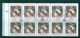 USA 1994 Sc#2871A Xmas Madonna Booklet Pane FU Lot47822 - Sonstige & Ohne Zuordnung