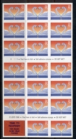 USA 1997 Sc#3124 Love Swan 55c Booklet Pane MUH - Andere & Zonder Classificatie