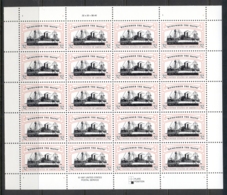 USA 1998 Sc#3192 Remember The Maine Pane 20 MUH - Sheets