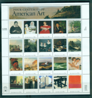 USA 1998 Sc#3236 American Art Pane 20 MUH Lot33707 - Ganze Bögen