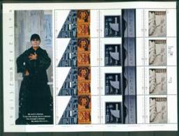 USA 2000 Sc#3379-83 Louise Nevelson Sculptor Sheetlet MUH (lot23244) - Other & Unclassified