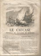 Journal De Voyages Et Romans , LE CAUCASE , N° 23 , 8 Mai 1859 , ALEXANDRE DUMAS , 8 Pages,  2 Scans, Frais Fr 2.25 E - 1850 - 1899