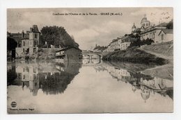 - CPA SEGRÉ (49) - Confluent De L'Oudon Et De La Verzée 1910 - Edition Gaumer - - Segre