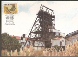 South Africa & Maxi Card, Johannesburg, The Golden City, Gold Mining 1986 (48) - Covers & Documents