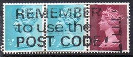 Grande Bretagne ;1974/80 ;N Y : 605x2 Et 606 ; Ob; Type Machin,oblit.pub Pour Code Postal   ; - Non Classés