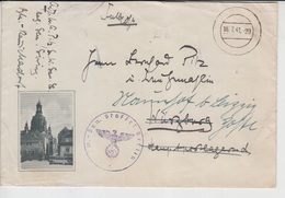 Germany Field Post Cover, 1941    (A-328) - Brieven En Documenten