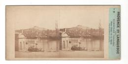 STEREO Furne Et Tournier  Provence Et Languedoc - Marseille  Notre-Dame De La Garde ( Vers 1860 ) - Stereoscopic