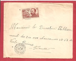 Y&T N°139 AGNEBILEKOU   Vers  FRANCE 1938  2 SCANS - Briefe U. Dokumente