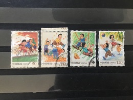 China / Chine - Complete Set Kinderspelen 2017 - Used Stamps