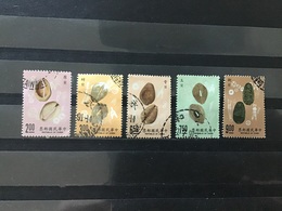 Taiwan, China - Complete Set Schelpen 1990 - Gebruikt