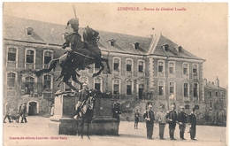 Cpa 54 Lunéville Statue Général Lasalle - Luneville