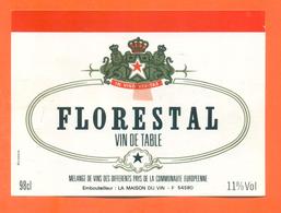 étiquette Ancienne De Vin Table Florestal La Maison Du Vin à 54580 - 98 Cl - Löwen