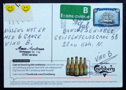 Denmark CARDS 2015  Minr. 1841  ( Lot 6608) CARLSBERG - Lettere