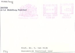 NEDERLAND - EMA PROVINCIE ZEELAND   - MIDDELBURG 22.7.88 / 2 - Franking Machines (EMA)