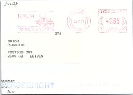 NEDERLAND - EMA FORUM BOOKS  -  UTRECHT POSTBUS 30.5.88 / 2 - Maschinenstempel (EMA)