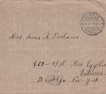 Finlande Lettre Pour Les Etats Unis 1911 - Cartas & Documentos