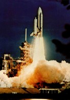 Delcampe - Premier Lancement De La Navette En Avril 81 - Editions Galaxy Contact - Astronomie