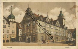 Gotha - Rathaus - Verlag Carl H. Odemar Magdeburg - Gel. 1918 - Gotha