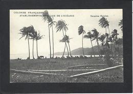 CPA Polynésie Française Océanie Océania Non Circulé Tevaitoa Raiatea - Polinesia Francese