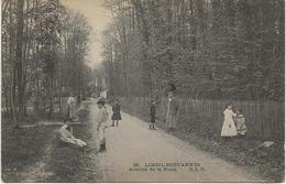 LIMEIL- BREVANNES -  CARTE ANIMEE - AVENUE DE LA POSTE -  1910 TB - Limeil Brevannes