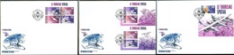 Niger 2013, Space Tourism, 4val In BF+3BF In 3FDC - Afrika