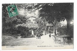 BEAUCHAMPS  (cpa 93)  Château Des Bluets   ## Vue RARE ##   -  L 1 - Beauchamp