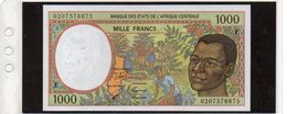 Camerun 1000 Francsi - Cameroon