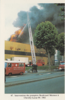 Chevilly-Larue 94 - Pompiers - Métiers Ambulance Secours - Feu - 1989 - Chevilly Larue