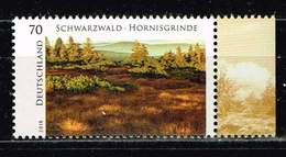 Bund 2018, Michel# 3424 ** Serie „Wildes Deutschland“: Schwarzwald – Hornisgrinde - Unused Stamps