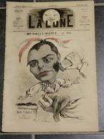 Revue Journal La Lune Satirique Caricature Par Gill N° 91 De 1867 Galli Marié - 1850 - 1899