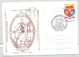 PRINCE ALEXANDRU IOAN CUZA, MOLDAVIA AND WALLACHIA UNION, SPECIAL COVER, 1989, ROMANIA - Covers & Documents