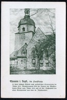 C0295 - Theuma - Dorfkirche - Bild Paul W. Zenker - Druck Moritz Wieprecht Plauen - Plauen