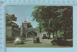 Quebec - Old Cars In Front St-Louis Gate , Cover: Quebec 1953, - Québec – Les Portes