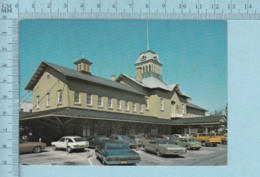 Quebec Saint-Hyacinthe - Vieille Auto, Old Car Devant Le Marché Centrale - Cover 1986, + Timbre - St. Hyacinthe