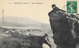 Ajaccio (Corse) - Vue Générale - Edition J. Moretti - Carte N° 2156 - Ajaccio