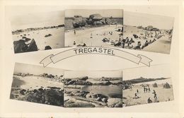 Trégastel (Côtes-du-Nord) - Multivues, La Plage - Editions Waron, Carte Non Circulée - Trégastel