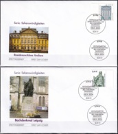 DEUTSCHLAND 2004 Mi-Nr. 2374/75 Randstücke FDC - 2001-2010