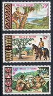 WALLIS-ET-FUTUNA AERIEN N°33 A35 N* - Unused Stamps