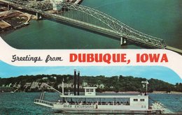 GREETINGS FROM DUBUQUE-IOWA - Dubuque