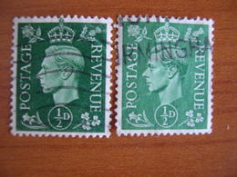 Grande Bretagne N° 209/209A Obl - Used Stamps