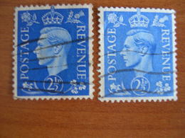 Grande Bretagne N° 213/213A Obl - Used Stamps