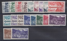 YT 138-153   ANDORRE FRANCAIS  1955 MNH NSC ** - Neufs