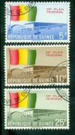 Republic Of Guinee 1961. First Tree-Year Plan. Used Stamps. - Stamps