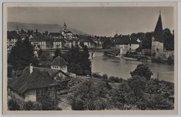 Solothurn - Schiefer Turm, Aare, Brücke - Andere & Zonder Classificatie