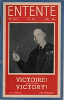 GUERRE 1939/1945 - ENTENTE De MAI 1945 / VICTOIRE à PARIS Et à LONDRES - CAPITULATION ALLEMANDE - 1939-45