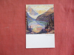 Canada > Alberta > Lake Louise --paper Peel  Off Back Ref 3098 - Lac Louise