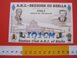 A.04 ITALIA ANNULLO - 2008 OCCHIEPPO INFERIORE BIELLA RADIO VINCENSO ROSA MENTORE DI GUGLIELMO MARCONI - Radio