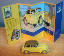 Voiture OPEL OLYMPIA CABRIOLET , 1/43 De Tintin Ls Spceptre D' Ottokar, TINTIN - Tim & Struppi