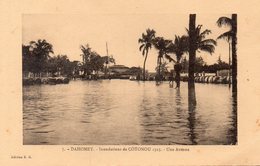 Dahomey. Inondations De Cotonou. Une Avenue.. - Benín