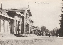 BESANCON   25  DOUBS    REPRODUCTION - CPA LA GARE VIOITTE - Besancon